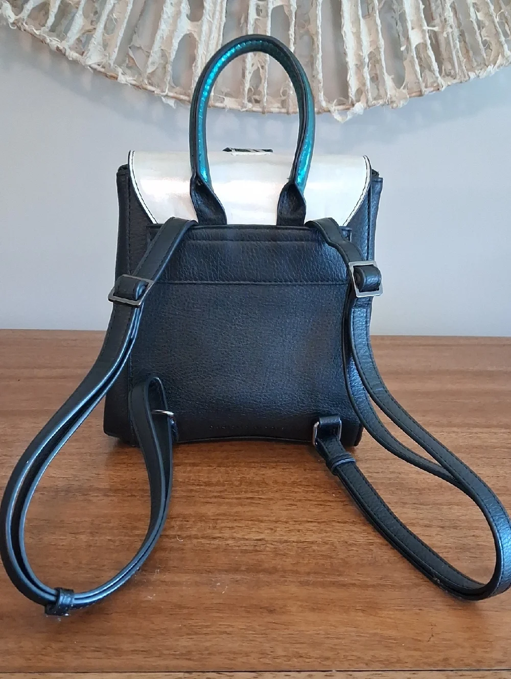 Harry Potter Slytherin Mini Backpack by Danielle Nicole - Picture 4 of 11